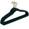 Simplify Super Slim Velvet Hangers with Gold Hook in Emerald, 10PK 3246-G-EMERALD - alternate 1